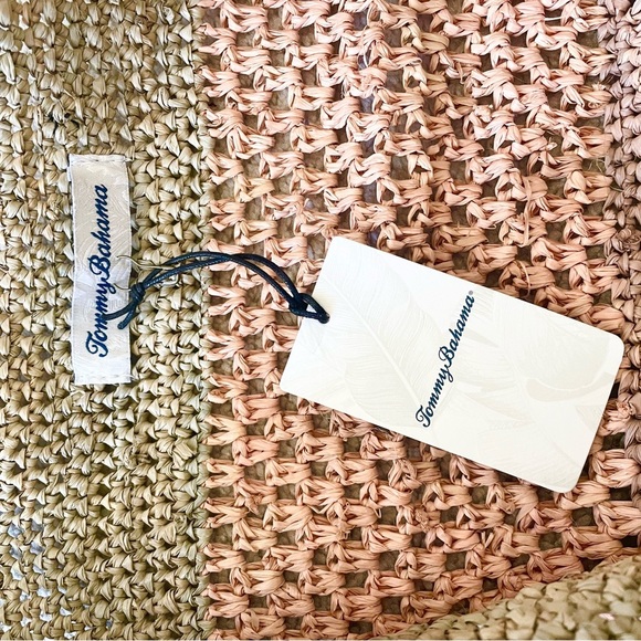 🆕 Tommy Bahama Acapulco raffia straw beach tote - Picture 4 of 6